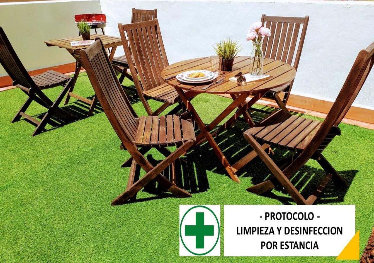Large Apartment With Large And Sunny Terrace - Garden & Outdoor Gym , Alicante Center 外观 照片